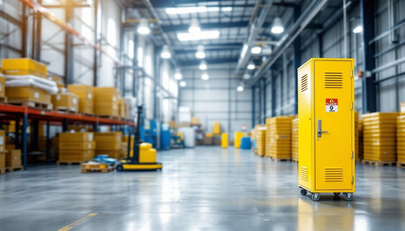 Choisir une armoire inflammable : critères essentiels pour la sécurité de votre entreprise